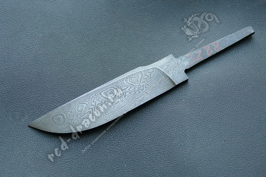 Клинок для ножа Дамаск za3288