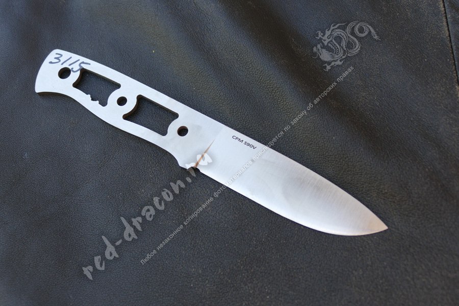 Клинок для ножа CPM S90V  ZA3115
