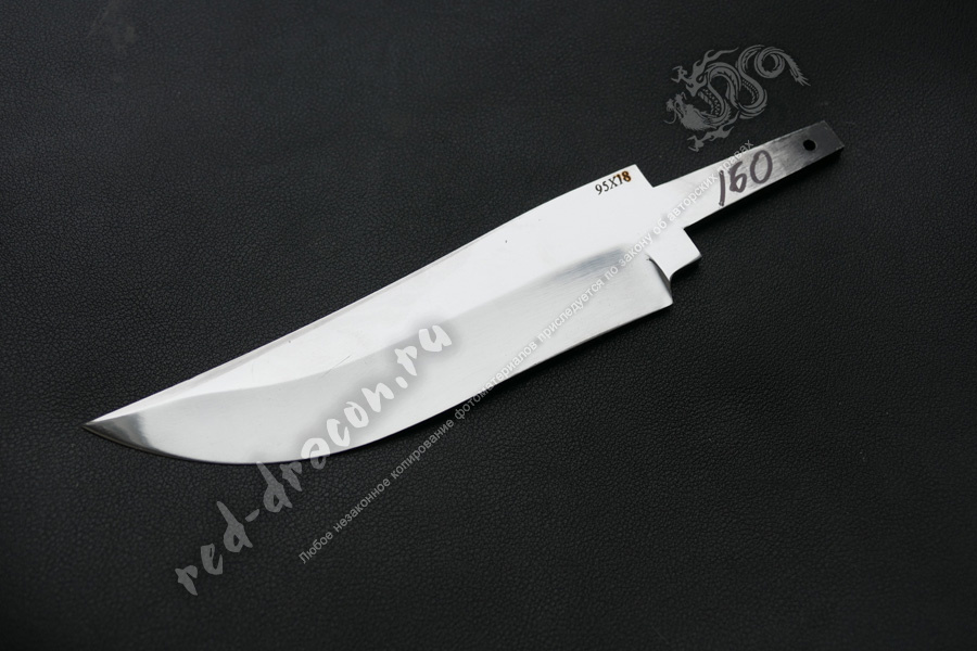 Клинок кованный для ножа 95х18"DAS160"