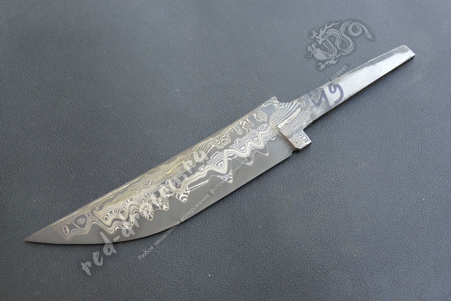 Клинок для ножа Дамаск za2567